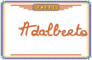 AdalbertoдӢ