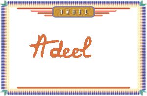 AdeelдӢ