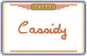 CassidyдӢ