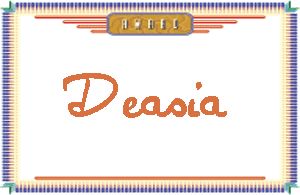 DeasiaдӢ