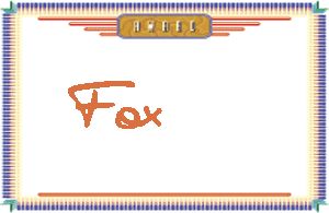 FoxдӢ