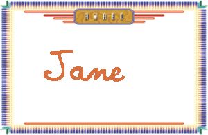 JaneдӢ