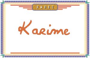 KarimeдӢ