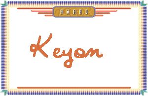 KeyonдӢ