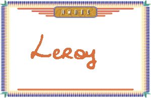 LeroyдӢ