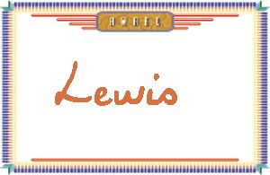 LewisдӢ