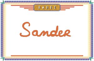 SanderдӢ